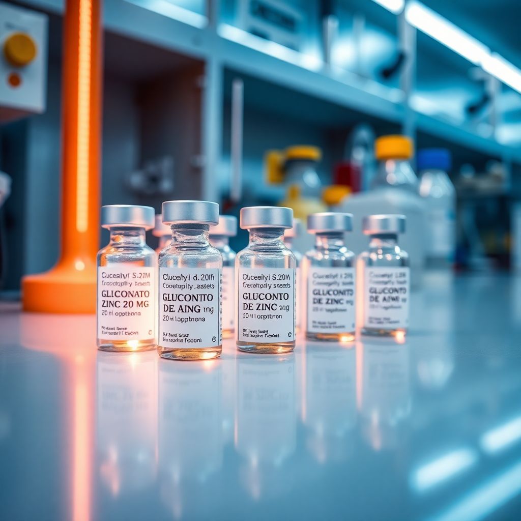 Gluconato de Zinc 20 Mg