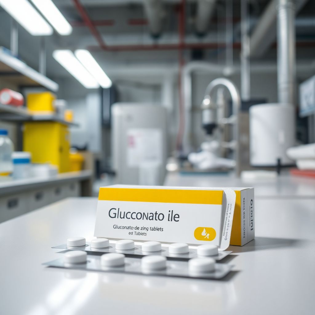 Gluconato de Zinc Tabletas