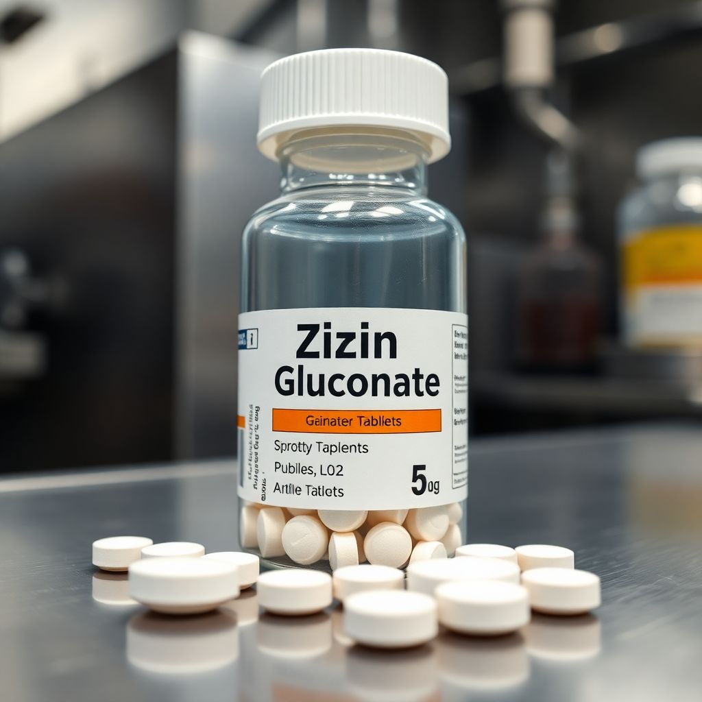 Gluconato de Zinc Tabletas